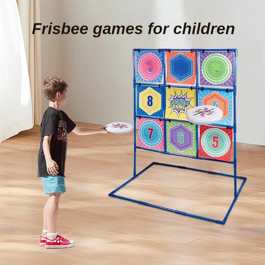 Children's Frisbee Throwing Game (8+) – Fun Indoor/Outdoor Toy for Parent-Child Interaction, Scoring, and Competitive Pairs Play, Ideal Gift!