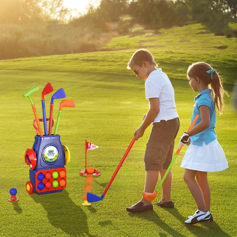 Kids Golf Club Set | Toddler Golf Ball Playset for Cognitive Development – Perfect Outdoor & Indoor Gift for Boys & Girls