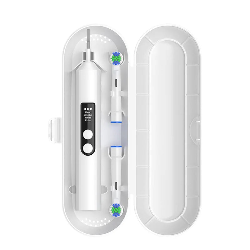 Rotating Electric Toothbrush – Rechargeable Adult Toothbrush with Visual Display, Perfect Gift for Couples