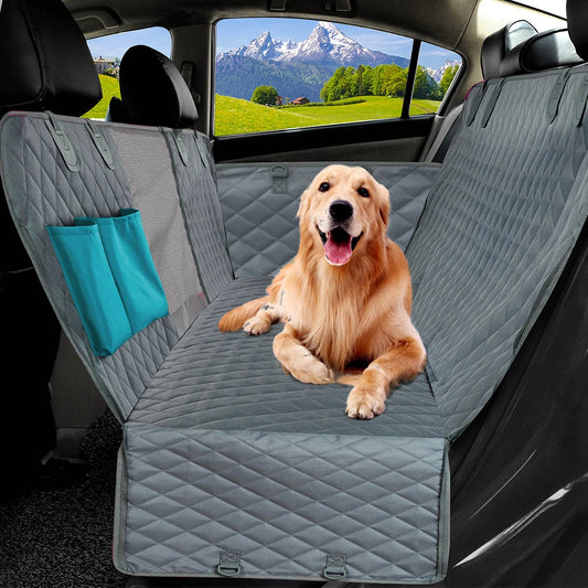 Ultimate PETRAVEL Waterproof Dog Car Seat Cover - Keep Your Dog Safe and Your Car Clean!