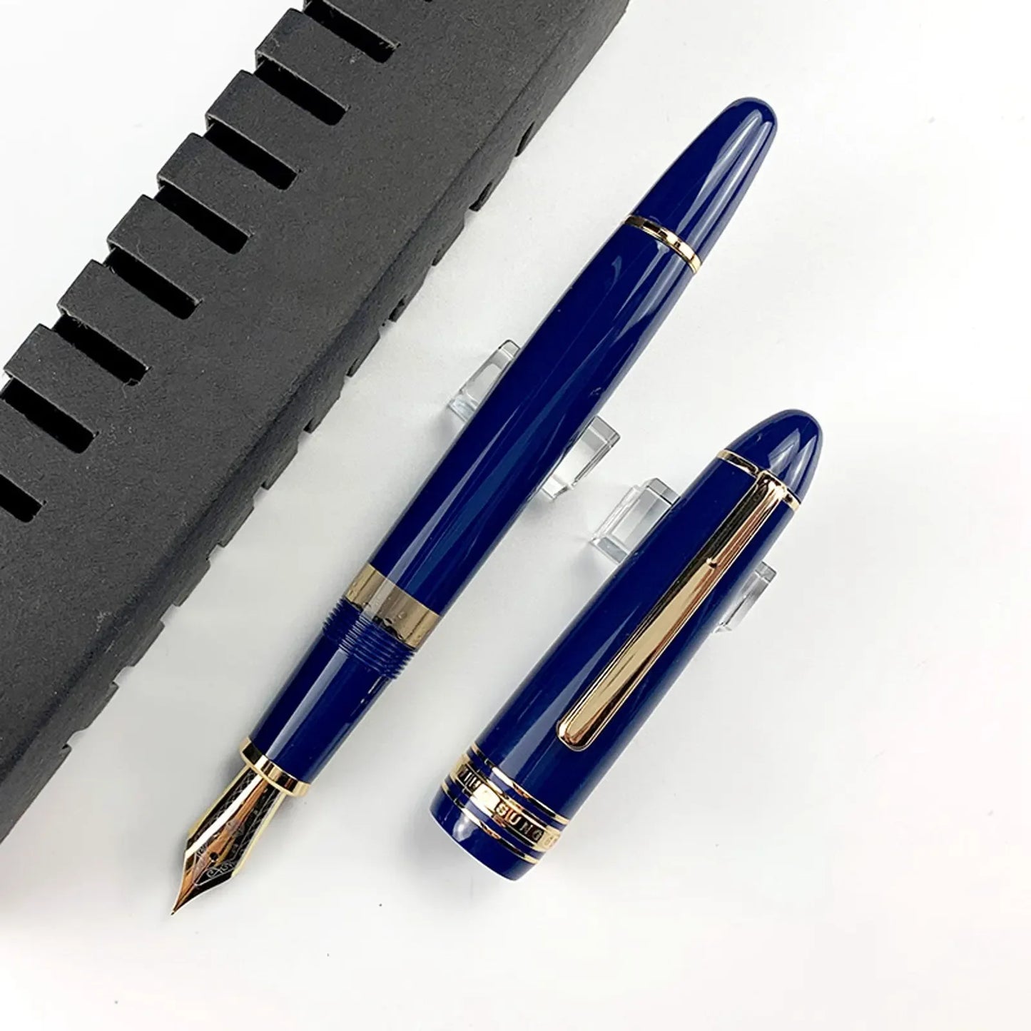 Yong Sheng 629 Fountain Pen - Large Capacity Iridium EF/F Nib Resin Ink Pens for Office, School, and Gift Writing Supplies