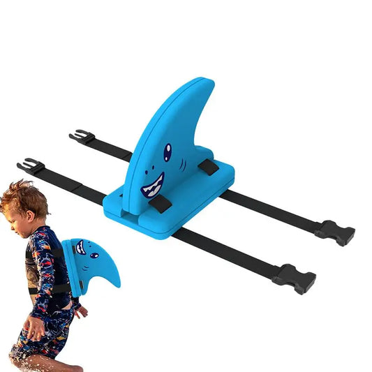 New Shark Fins Swimming Floats for Children – Adjustable Swimming Back Float EVA Swim Training Kick Board, Perfect Float Board for Kids