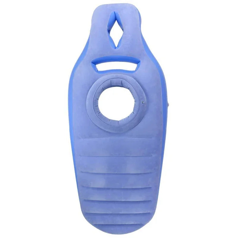 Inflatable Pregnancy Pillow & Yoga Mat – Maternity Full Body Sleeping & Support Mattress for Pregnant Women