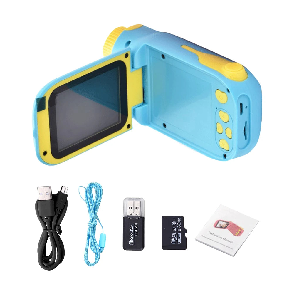 Children's Selfie and Video Camera - Educational Digital Camera for Kids - Perfect Birthday Gift