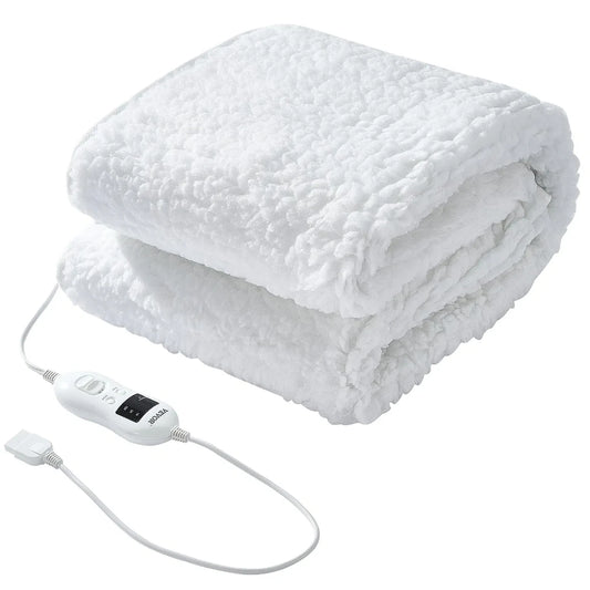 Massage Table Heating Pad – 1" Thick Fleece Warmer with Adjustable Heat & Timer Control