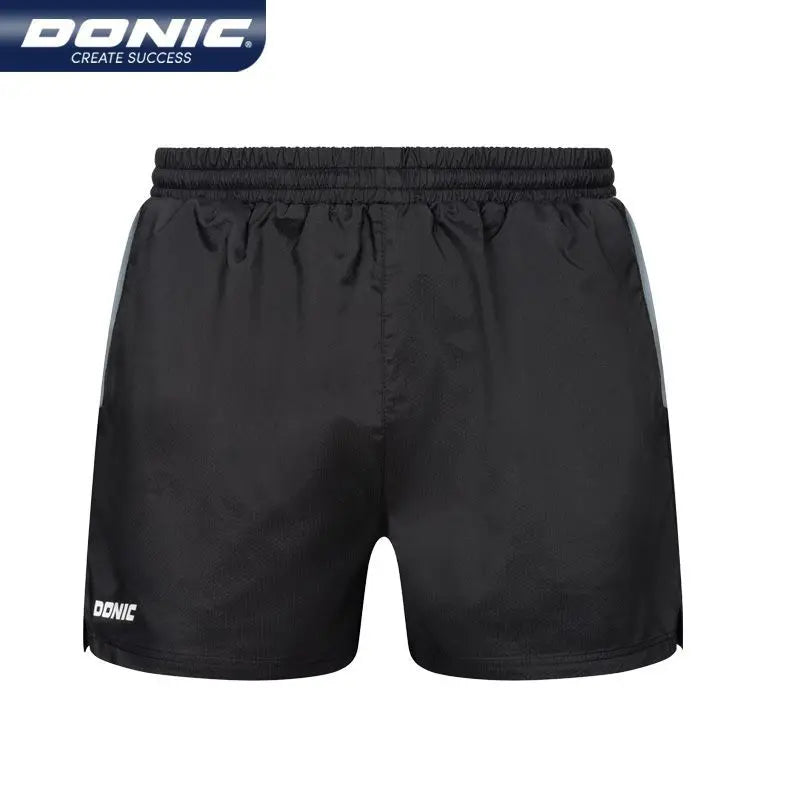 DONIC Competition Table Tennis Training Suit – All-Silk Four-Way Stretch Shorts for Men