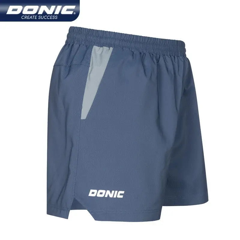 DONIC Competition Table Tennis Training Suit – All-Silk Four-Way Stretch Shorts for Men