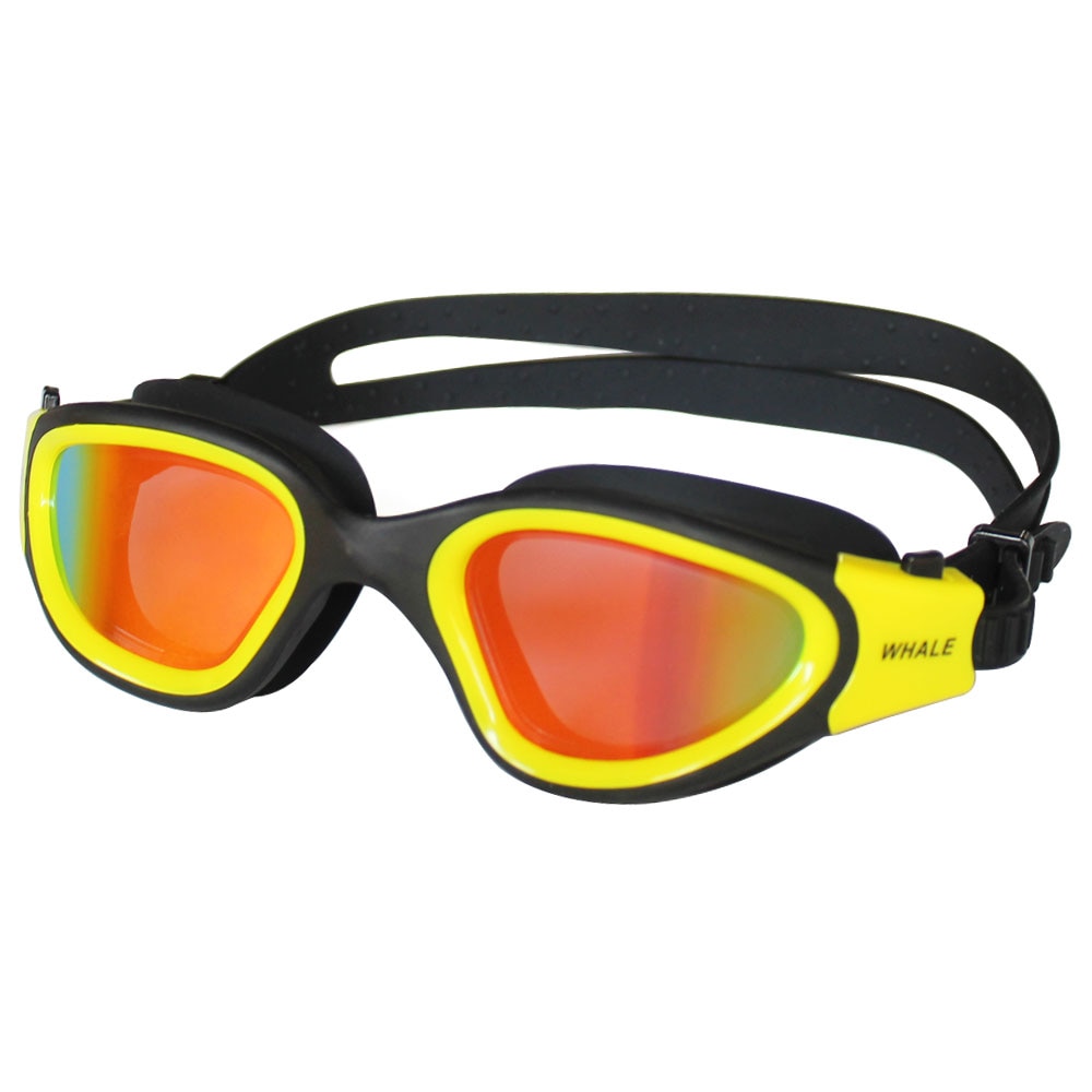 Experience Clear Vision with Professional Adult Swimming Goggles: Anti-Fog, UV Protection, Waterproof, and Adjustable Silicone for Men and Women