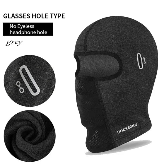 Winter Balaclava for Men and Women – Warm, Windproof, Breathable, and Washable Motorcycle and Cycling Helmet Liner