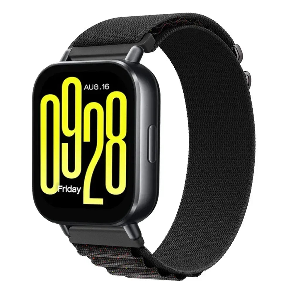 22mm Sports Alpine Loop Strap for Redmi Watch 5 Lite/Active – Nylon Comfortable Replacement Band Bracelet