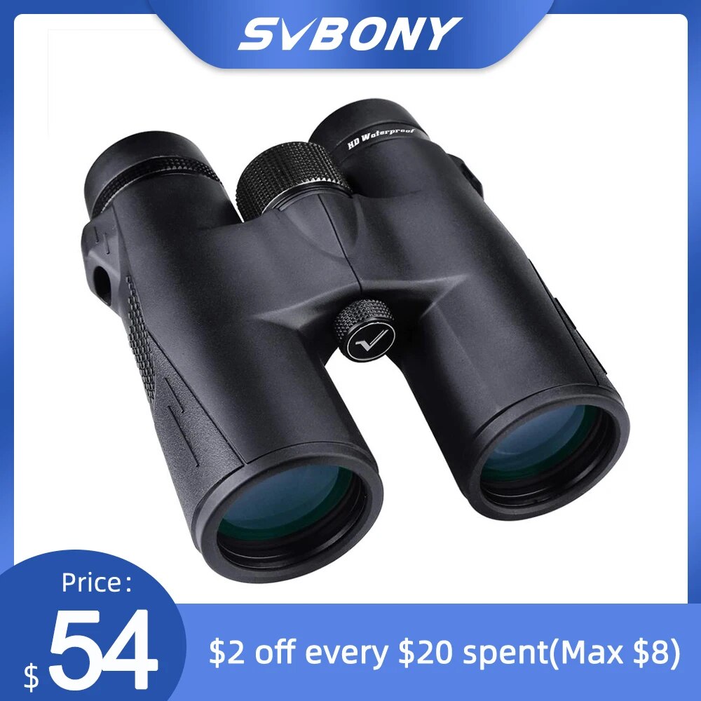 SVBONY Bird Watching Telescope SV47 Powerful Binoculars 8x32/8x42/10x42 Professional IPX7 Waterproof Hunting Equipment