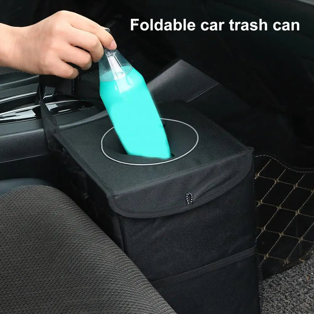 Leak-Proof Car Trash Bag - Space-Saving Vehicle Garbage Storage for Auto Accessories