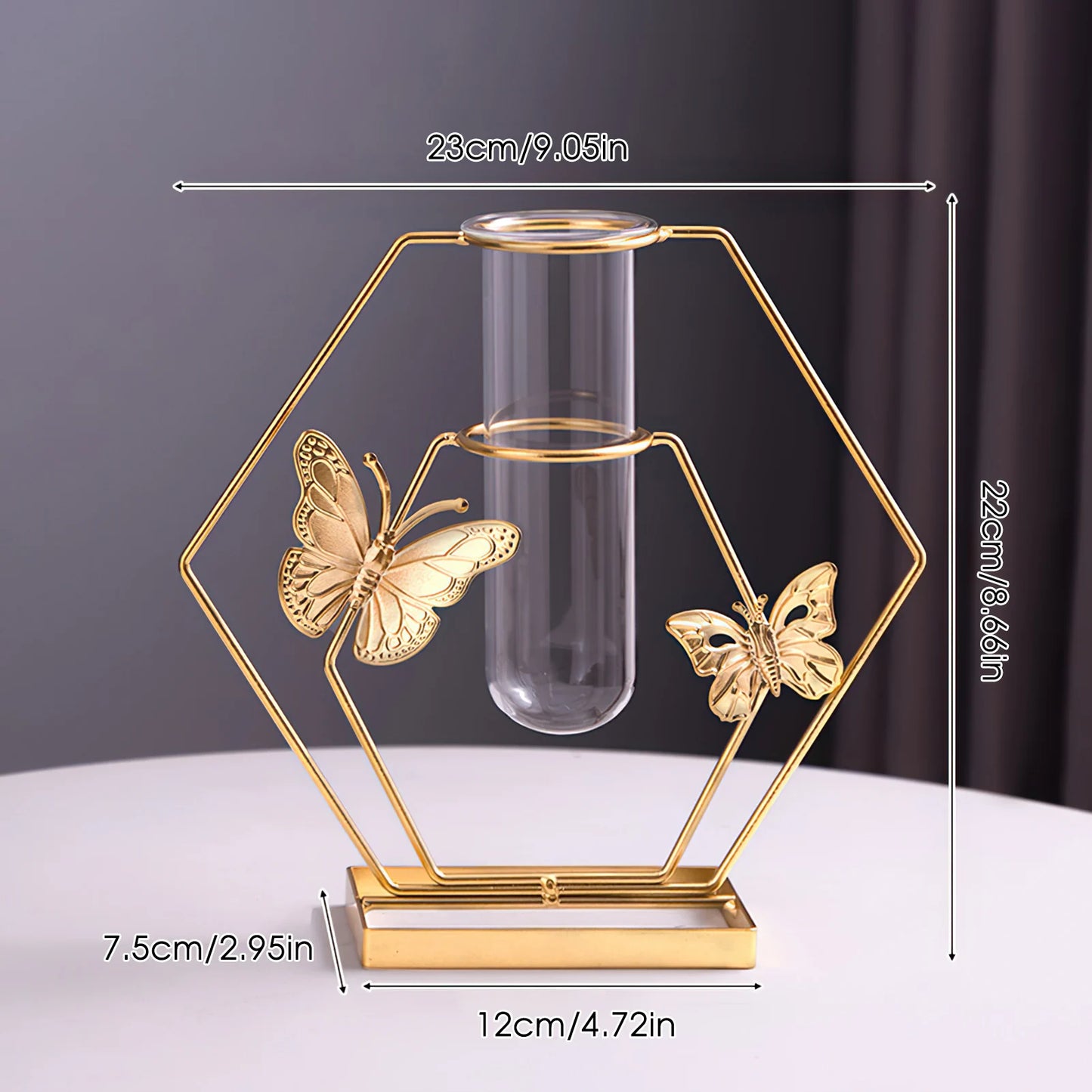 Nordic Hydroponic Vase – Minimalist Table Decor for Weddings, Centerpieces & Modern Home Styling