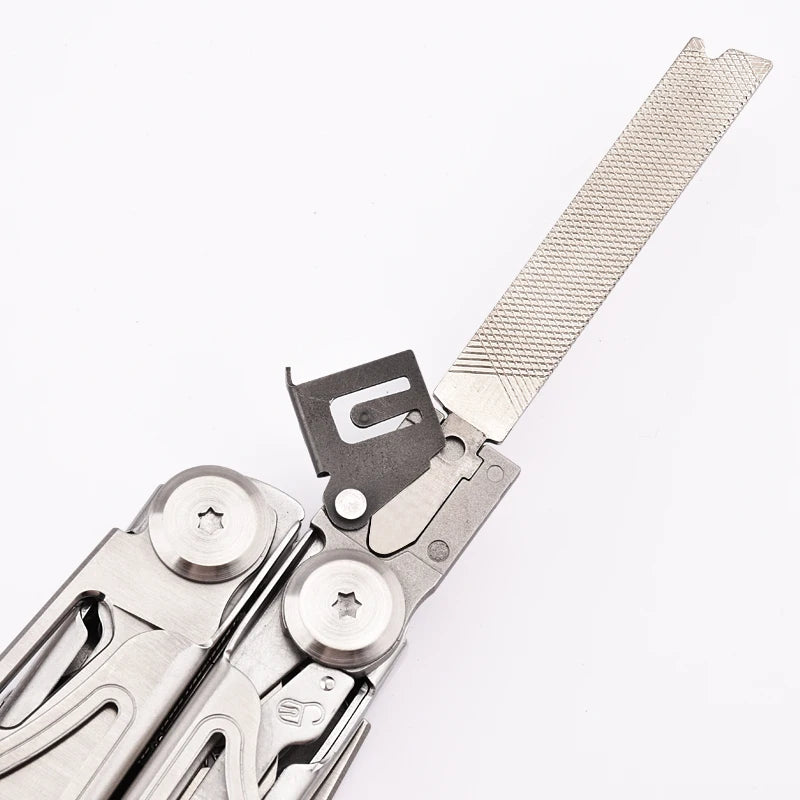 DL30 Multi-Tool Folding Pliers Set – 13-in-1 EDC Survival Gear with Knife, Scissors, Screwdrivers & More