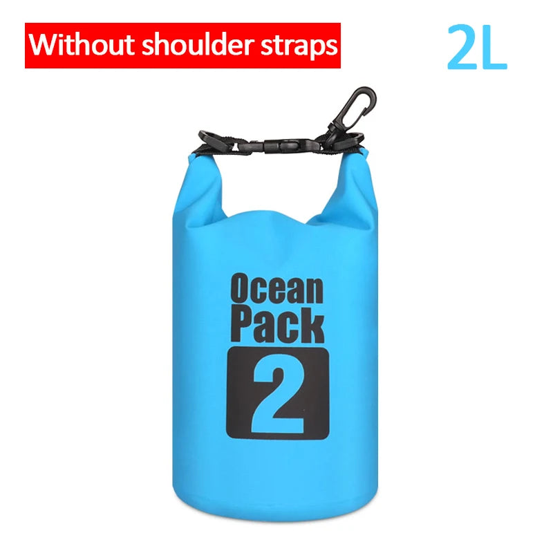 Waterproof Swimming Dry Bags: 500D Dry Sack Options in 2/5/10/15/20/30L for Boating, Fishing, Rafting