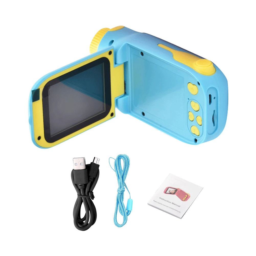 Children's Selfie and Video Camera - Educational Digital Camera for Kids - Perfect Birthday Gift