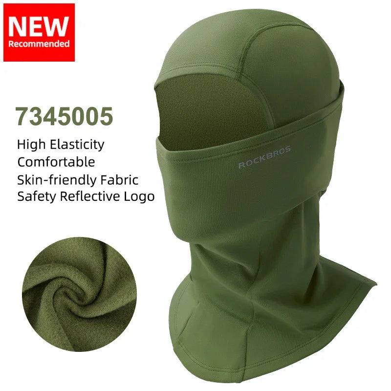 Winter Balaclava for Men and Women – Warm, Windproof, Breathable, and Washable Motorcycle and Cycling Helmet Liner