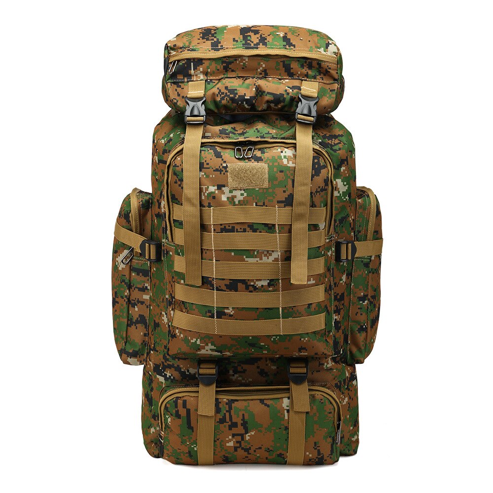 Large Capacity Camouflage Military Travel Backpack for Men: Ideal for Hiking and Waterproof for the Outdoor