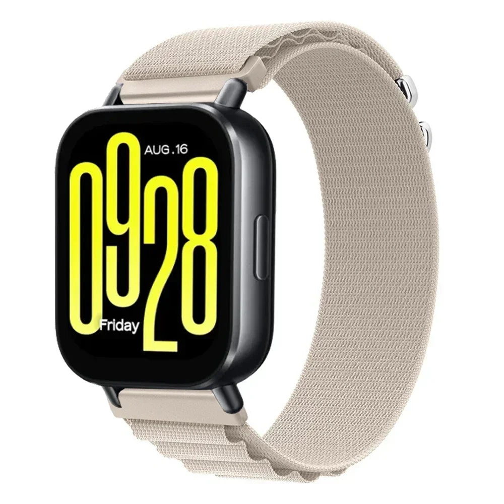 22mm Sports Alpine Loop Strap for Redmi Watch 5 Lite/Active – Nylon Comfortable Replacement Band Bracelet