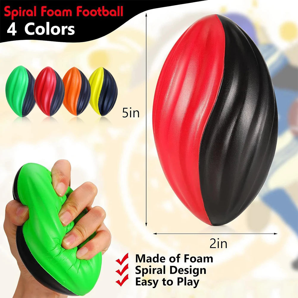 🏈 Mini Soft Sponge Sports Ball Toy – Football | Rugby
Stress Relief • Fun Play • Party Favors • Birthday Gifts