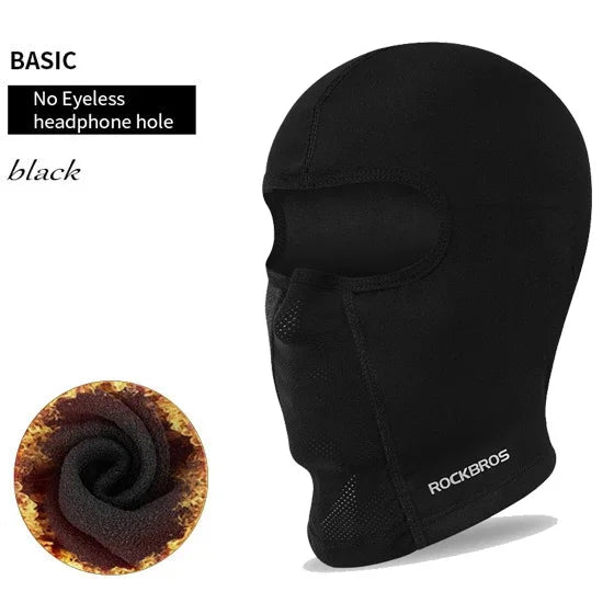 Winter Balaclava for Men and Women – Warm, Windproof, Breathable, and Washable Motorcycle and Cycling Helmet Liner