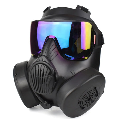 Full Face Tactical Respirator Mask for Airsoft, Shooting, Hunting, Riding, and Cosplay