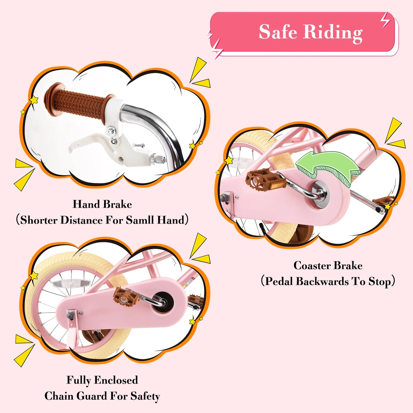 Children's bicycle 12 inch 14 inch 16 inch