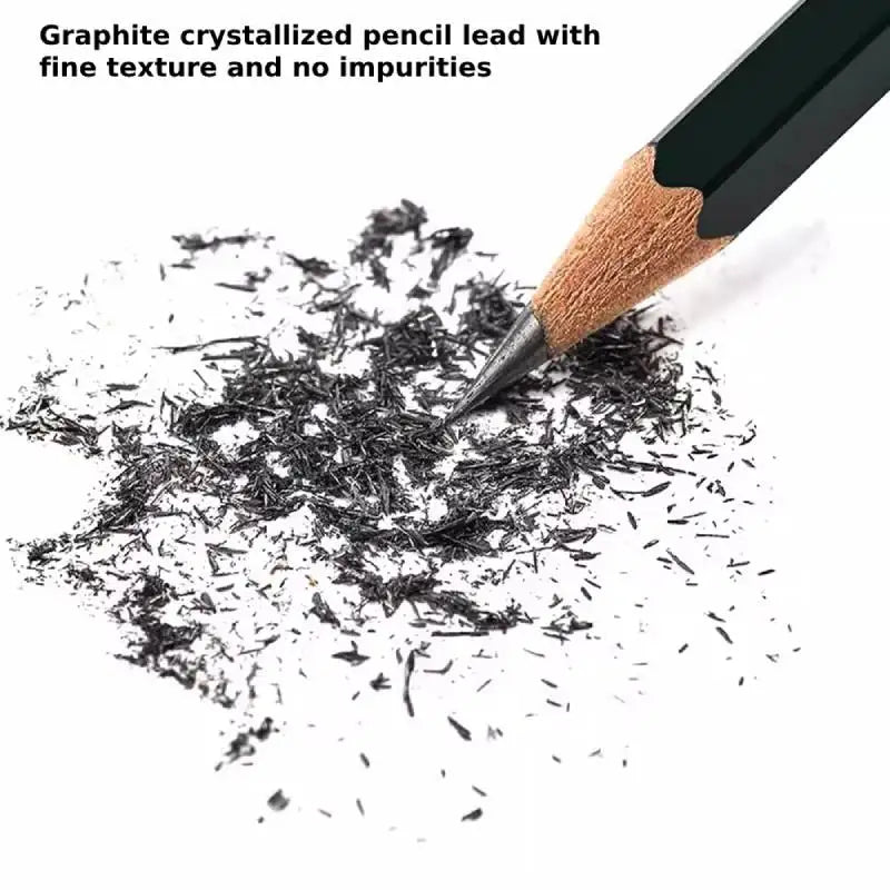 Uni Sketch Graphite Pencil Set – Smooth Drawing Tools from Japan, Artist Accessories for Shading & Sketching
