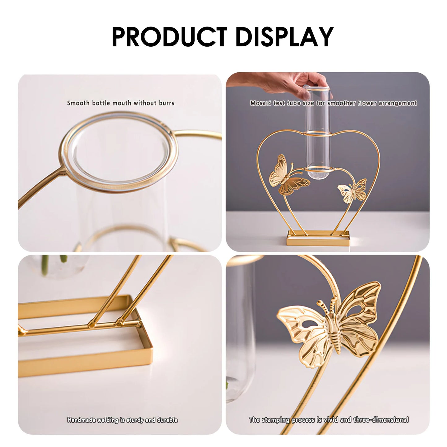 Nordic Hydroponic Vase – Minimalist Table Decor for Weddings, Centerpieces & Modern Home Styling