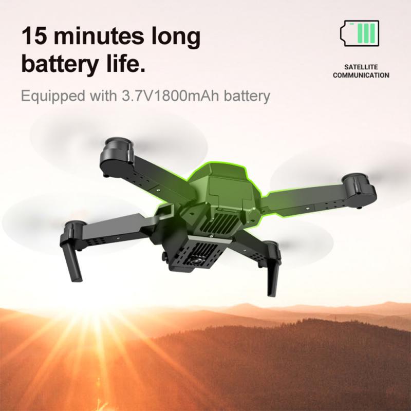 Elevate Your Photography with the Mini Drone: Dual 4K HD Cameras, Visual Positioning, 1080P WiFi FPV, and Height Control