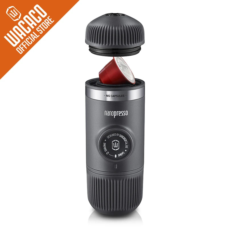 Nanopresso Portable Espresso Maker: Bundle with NS Adapter for Coffee Anywhere, Anytime