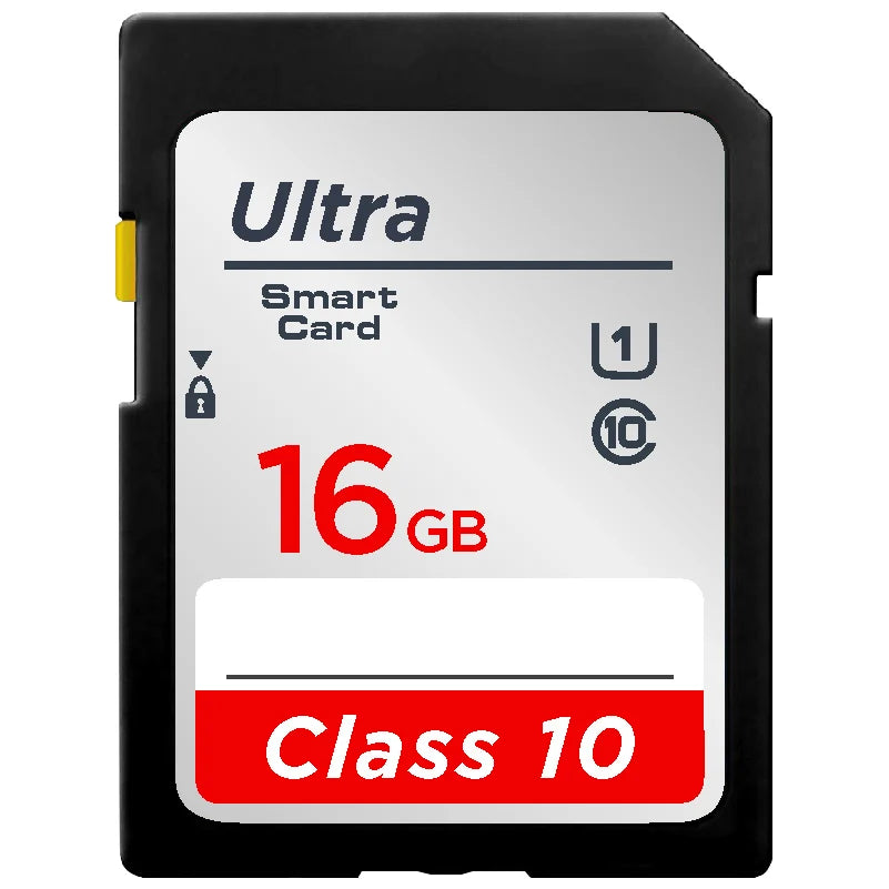 💾 High-Speed SD Memory Card – 16GB / 32GB / 64GB / 128GB / 256GB – V10 Rated for Cameras & Devices