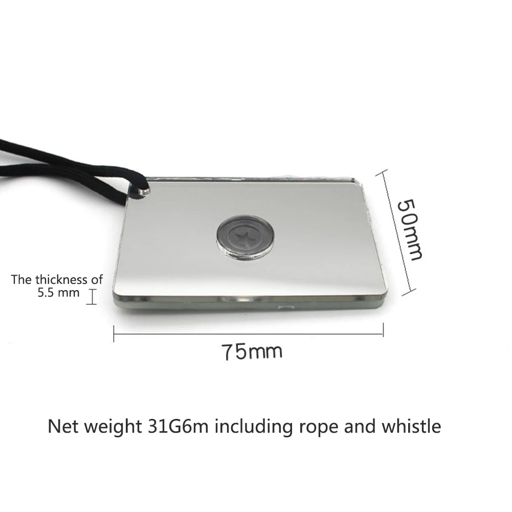 Multifunction Signal Mirror – Emergency Survival Tool for Hiking, Travel, Marine & Kayak Use