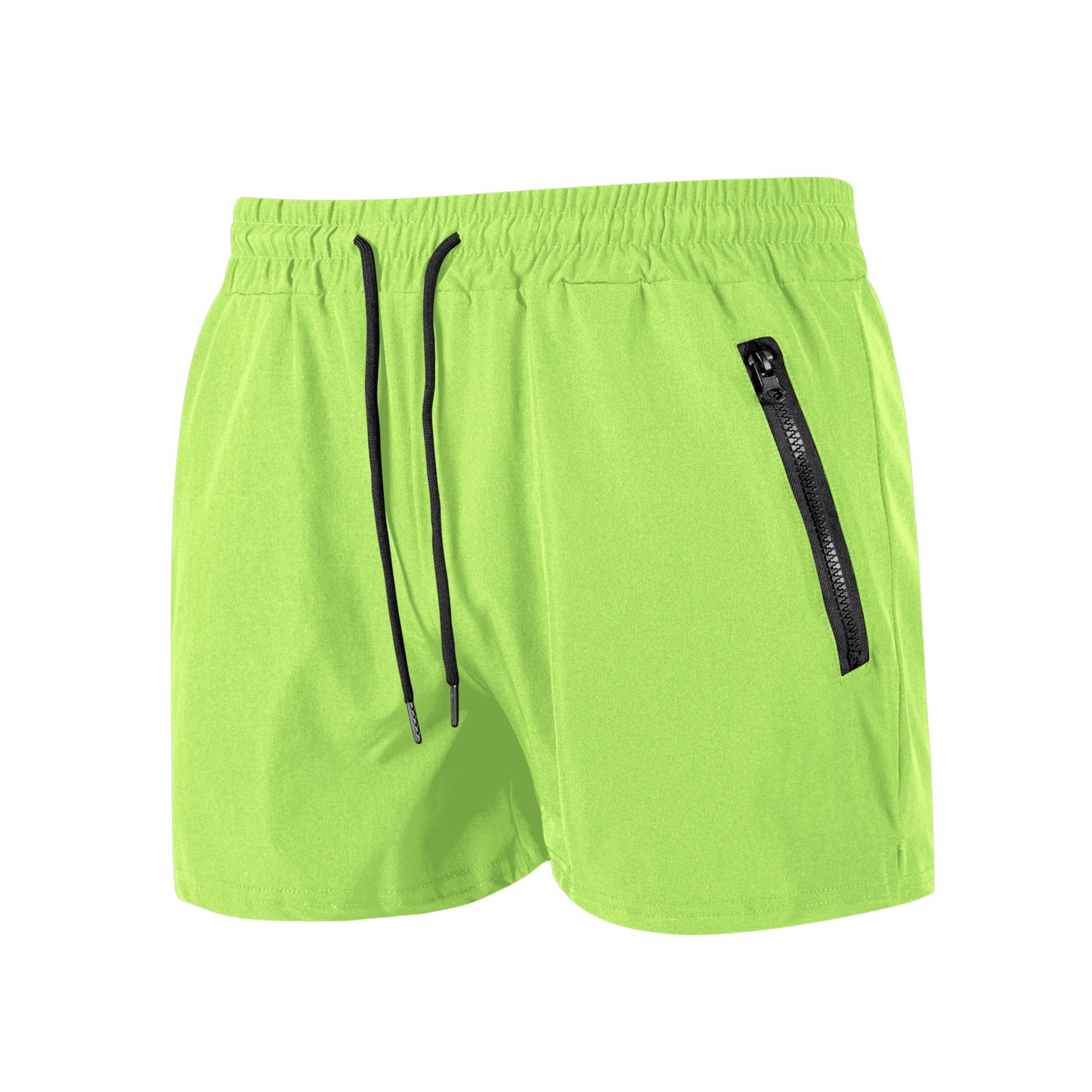 Stay Cool & Ready: Quick-Dry Swim Trunks with Zipper Pockets for All-Day Comfort