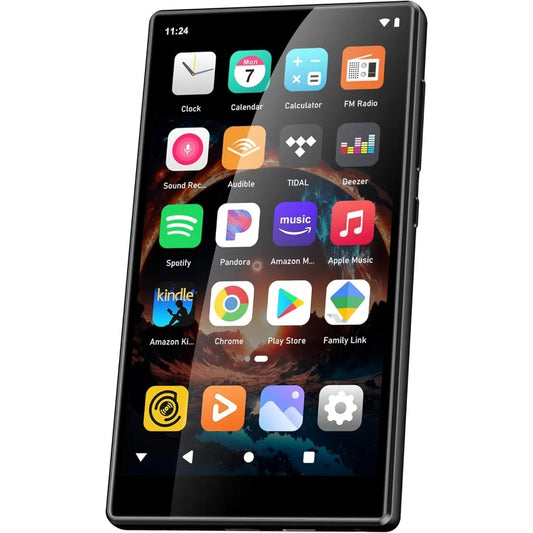 Hi-Fi 160GB MP3 Player – Bluetooth, WiFi, Streaming Ready (Spotify, Audible, Pandora), 4.7" Touchscreen, Expandable to 512GB