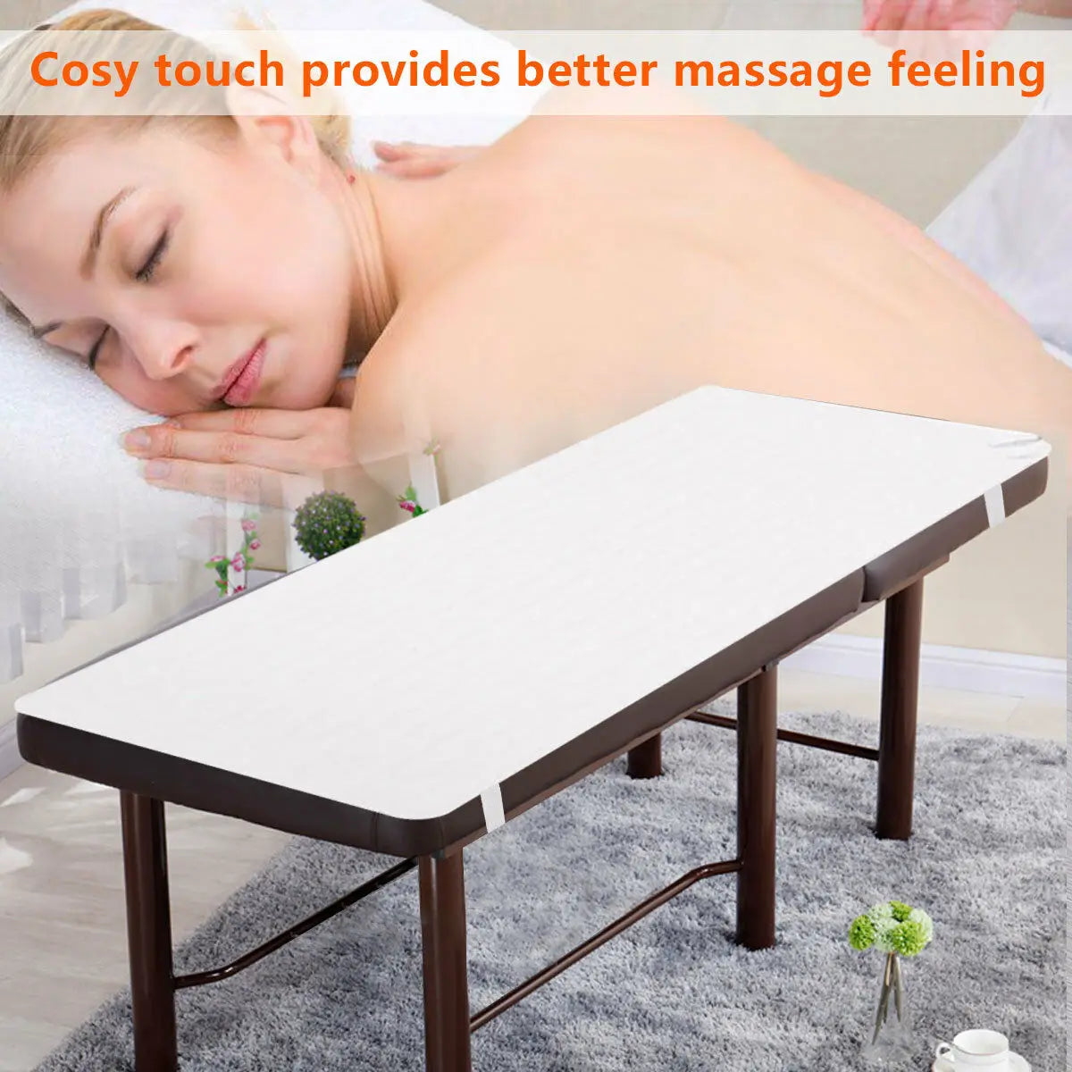 Digital Massage Table Warmer Pad: Adjustable Heat Settings with Auto Overheat Protection!