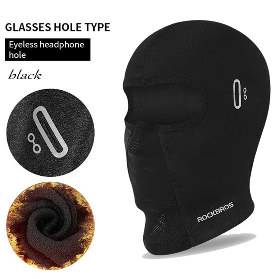 Winter Balaclava for Men and Women – Warm, Windproof, Breathable, and Washable Motorcycle and Cycling Helmet Liner