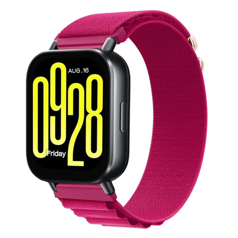 22mm Sports Alpine Loop Strap for Redmi Watch 5 Lite/Active – Nylon Comfortable Replacement Band Bracelet