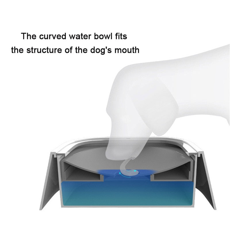 Floating Water Drinker Dispenser Bowl for Pets: Keep Your Dog or Cat Hydrated with Ease