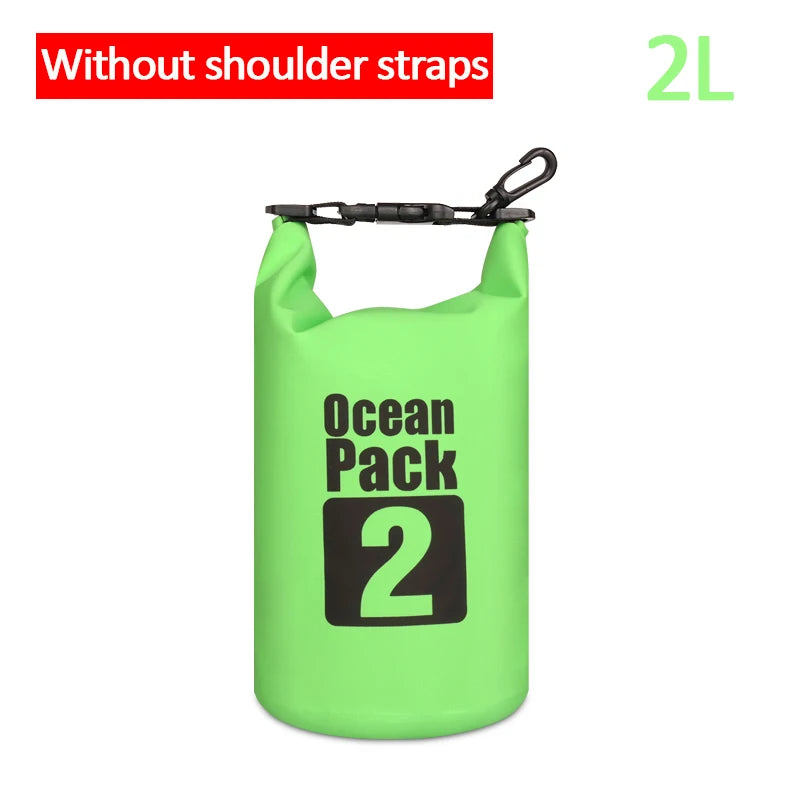 Waterproof Swimming Dry Bags: 500D Dry Sack Options in 2/5/10/15/20/30L for Boating, Fishing, Rafting