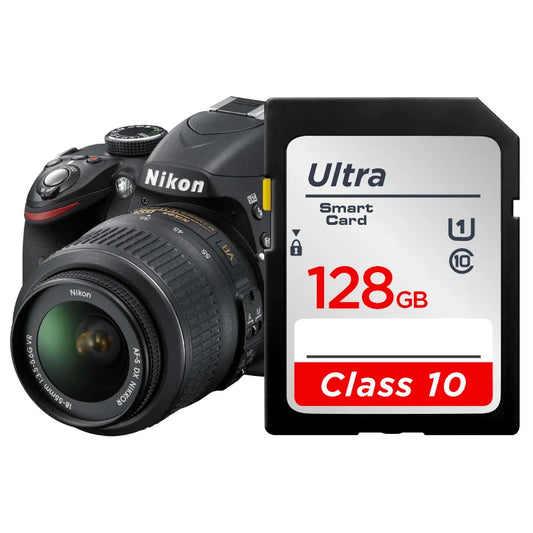 💾 High-Speed SD Memory Card – 16GB / 32GB / 64GB / 128GB / 256GB – V10 Rated for Cameras & Devices