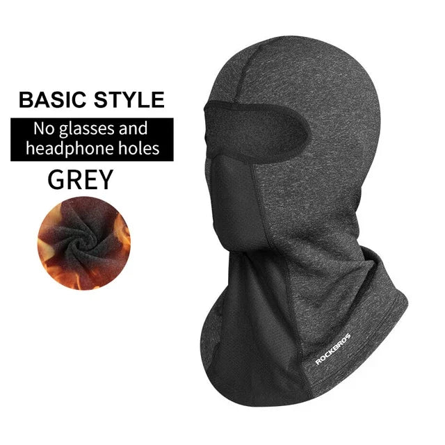 Winter Balaclava for Men and Women – Warm, Windproof, Breathable, and Washable Motorcycle and Cycling Helmet Liner