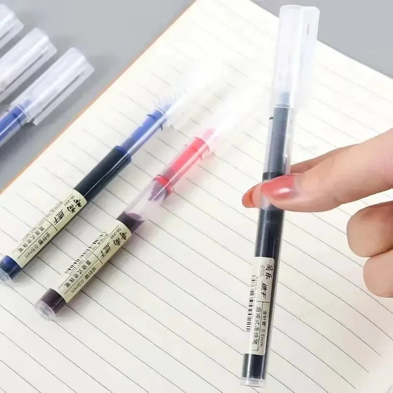 10-Piece Set of Smooth Needle-Tip Gel Pens – Vibrant, Precise, & Perfect for School or Office