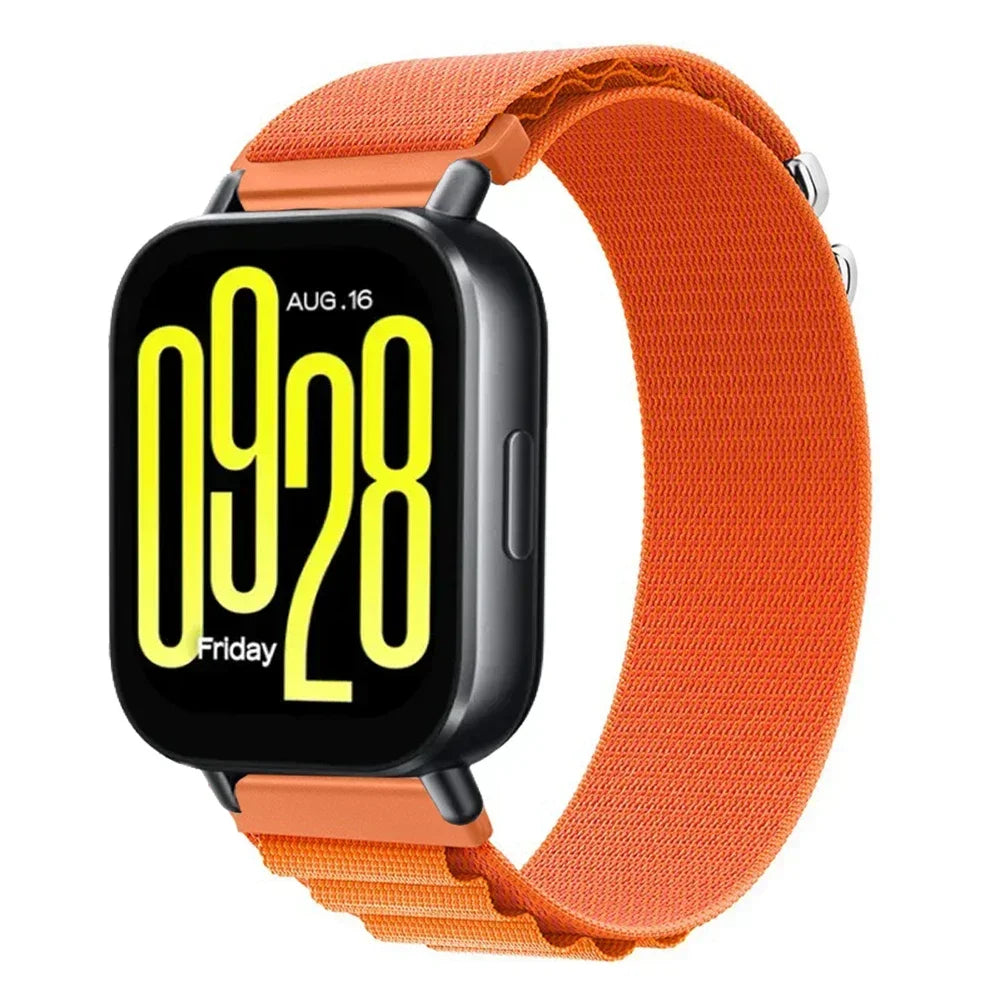 22mm Sports Alpine Loop Strap for Redmi Watch 5 Lite/Active – Nylon Comfortable Replacement Band Bracelet
