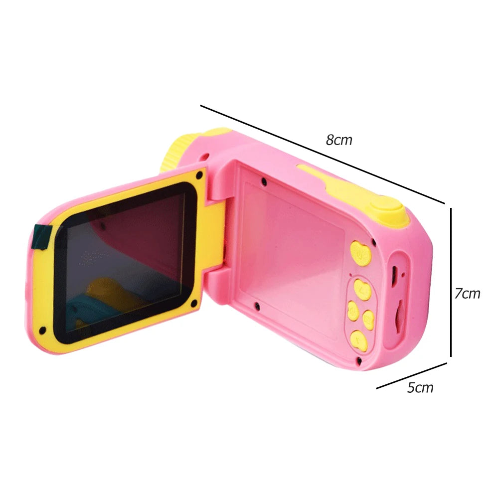 Children's Selfie and Video Camera - Educational Digital Camera for Kids - Perfect Birthday Gift