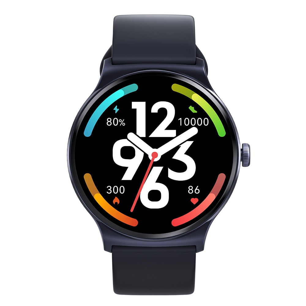 HAYLOU Solar Lite Smart Watch: Over 100 Workout Modes, Heart Rate and Blood Oxygen Monitoring, Sleep and Stress Testing