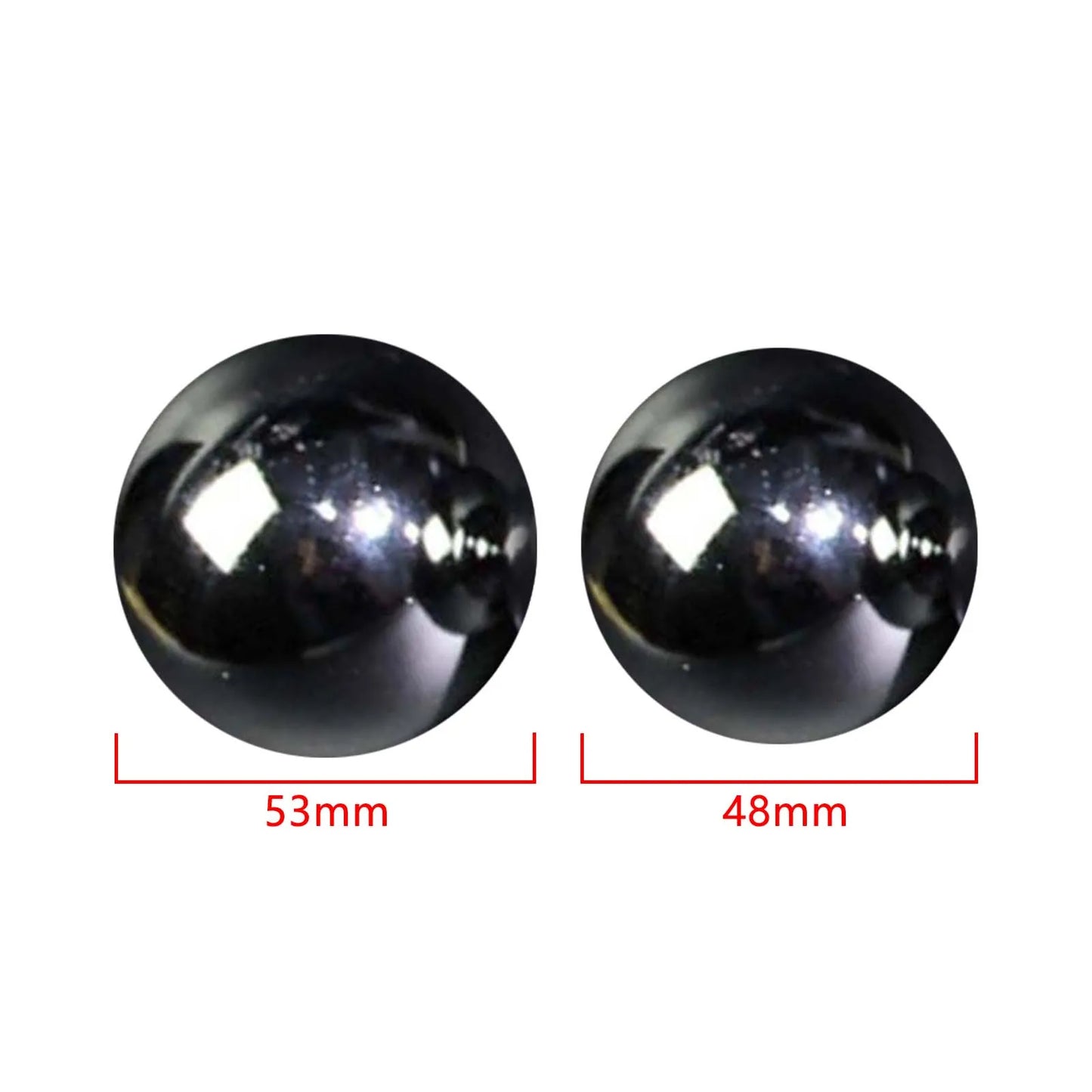 Solid/Hollow Chrome-Plated Silver Baoding Balls - Non-Chiming Chinese Health Balls for Hand Therapy Exercises