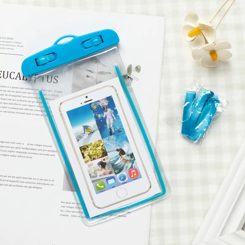 Floating Waterproof Phone Case – Airbag Swim Bag Cover for iPhone, Samsung, Xiaomi & More