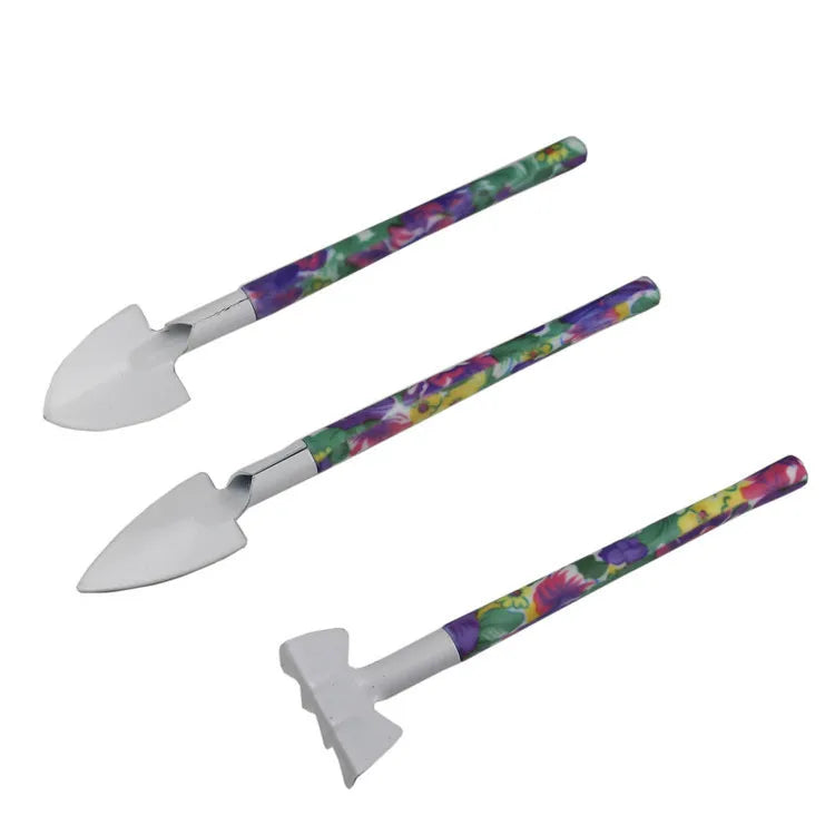 Set of 5/10 Garden Tools with Non-Slip Handles: Includes Anti-Rust Trowel, Cultivator, Pruning Shear, and Water Sprayer - Perfect Gardening Gift Kit