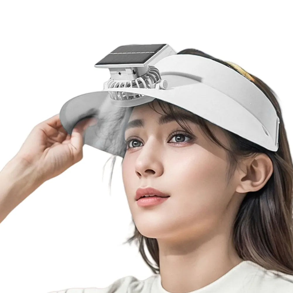 🧢☀️ Sun Visor Hat with Cooling Fan – Breathable Summer Cap for Outdoor Sun Protection
Stay Cool • Stay Covered • Stay Active